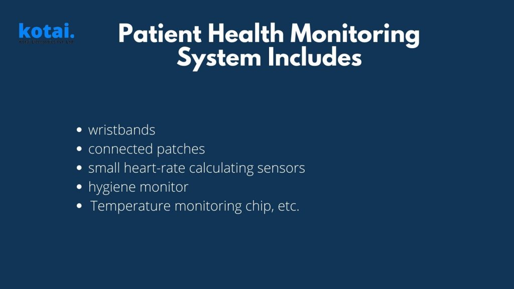 IoT health monitoring