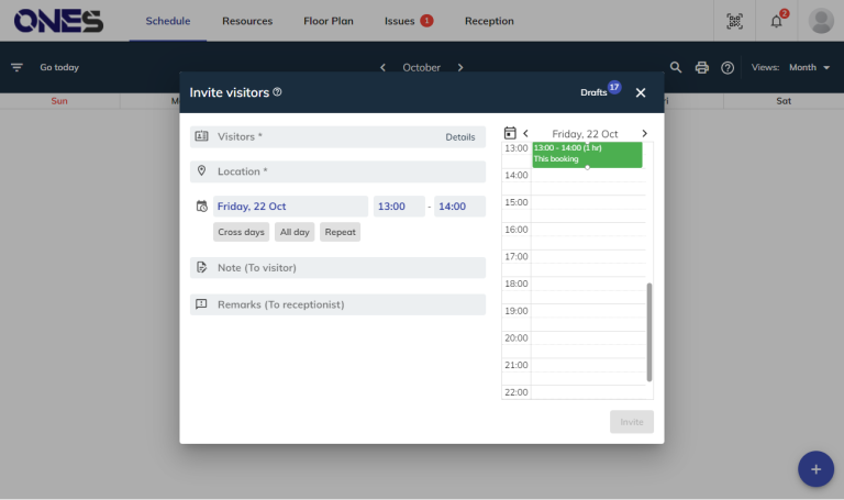 visitor management system india