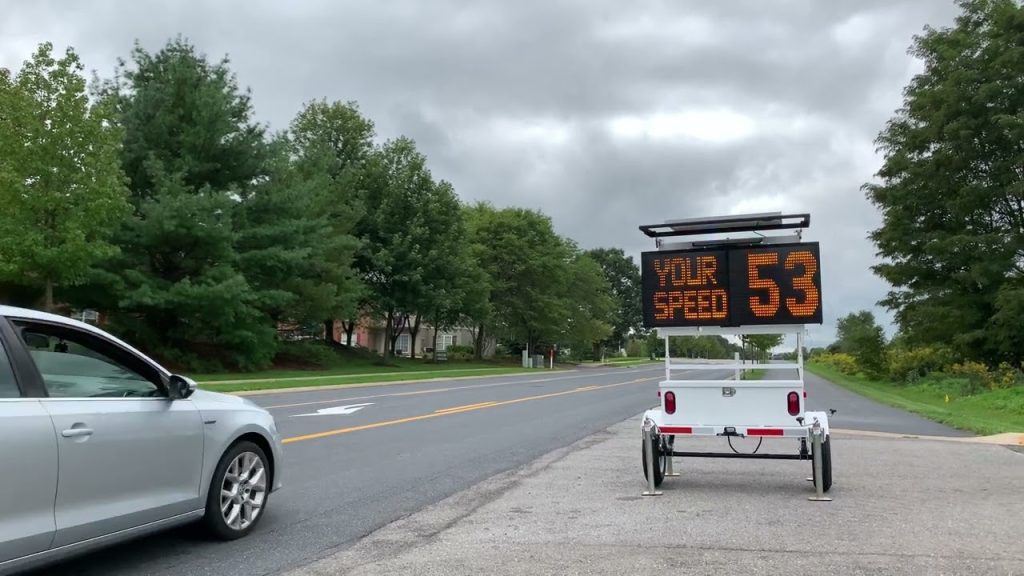 Radar Speed Signs with Camera