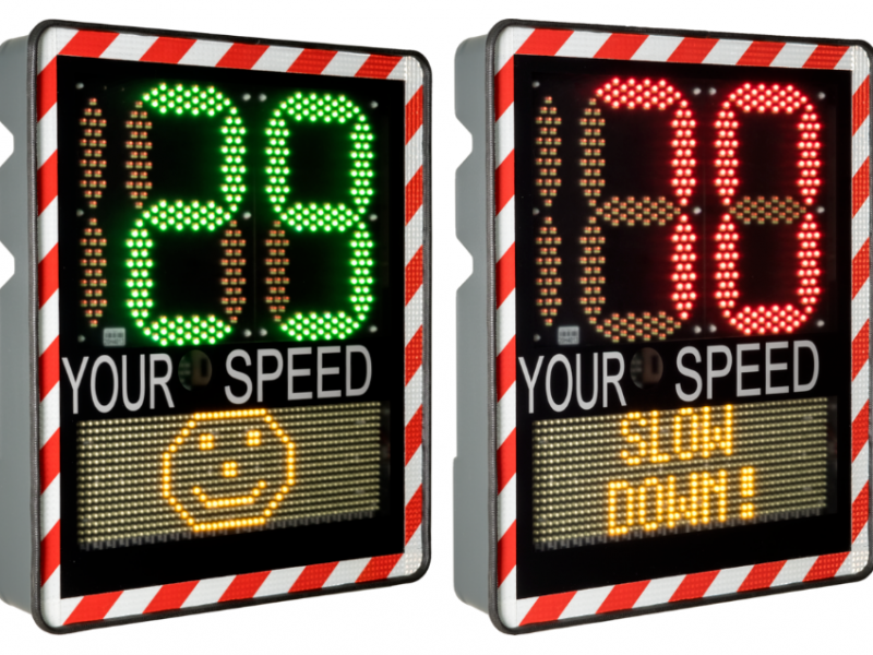 radar speed sign