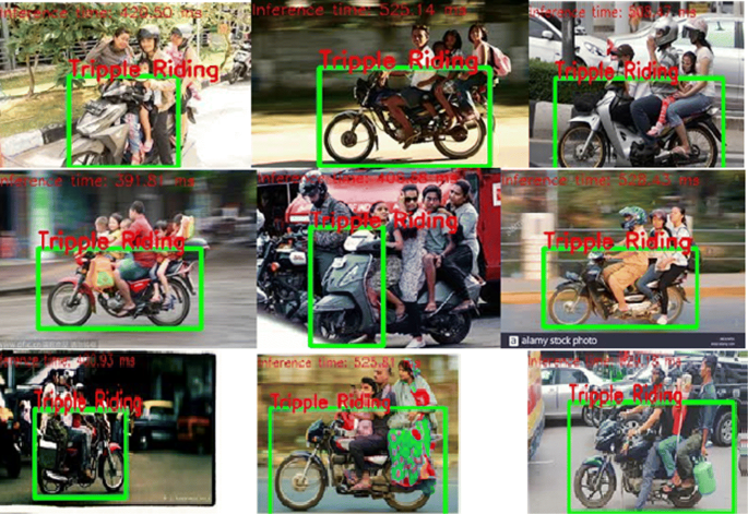 Triple Riding Detection Systems 