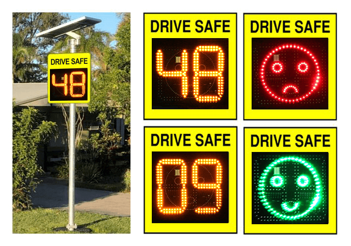 speed radar signs