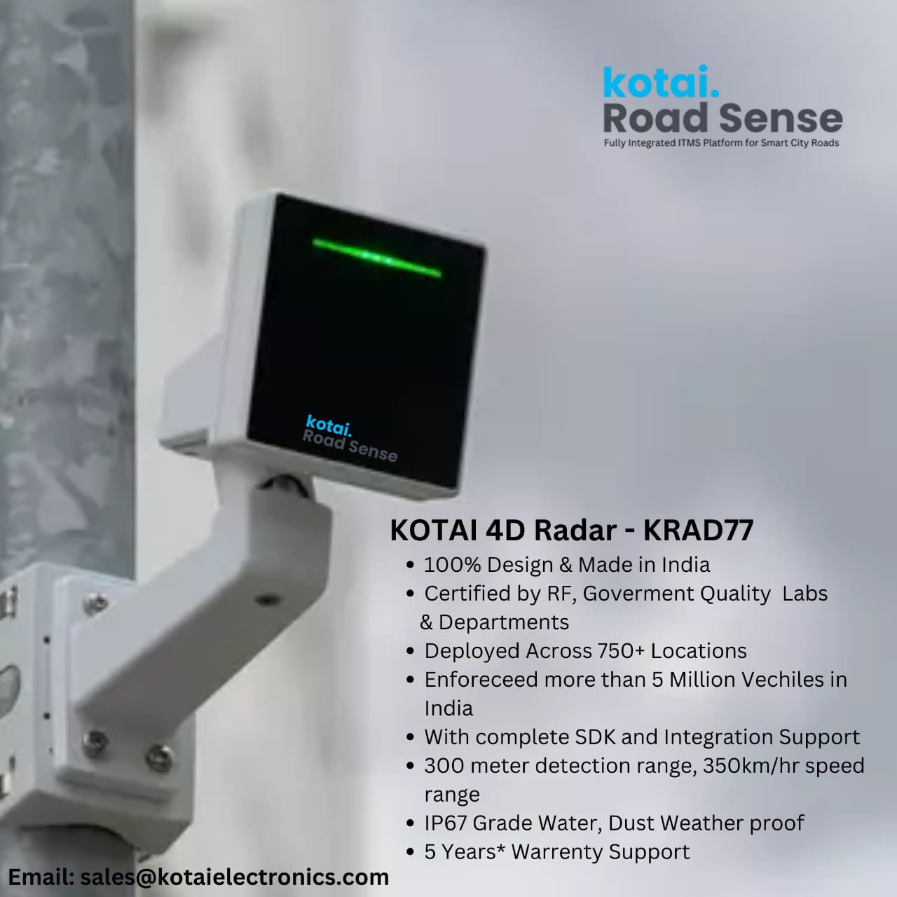 KRAD77 4D Radar
