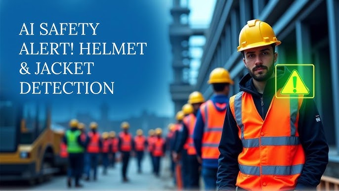 AI PPE Detection for Factory Safety: Helmet & Jacket Monitoring